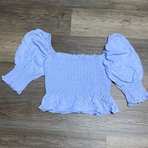 En Saison smocked blouse size Xl